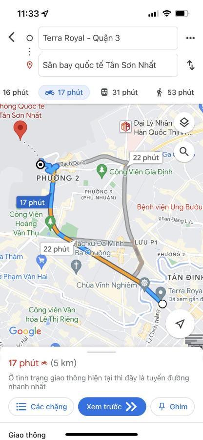 Can Ho Trung Tam Quan 3 Terra Royal Ciudad Ho Chi Minh  Exterior foto